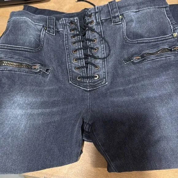 Unravel Project Ben taverniti Laced black Denim size 30